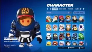 Fall Guys x Fortnite Skins Alphabetical Order