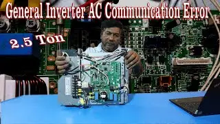 Repairing Communication Issues in General Inverter AC |O General 1-Blink-1-Blink-Continuous Error