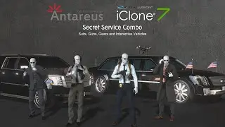 Secret Service Combo - Reallusion Content Store
