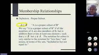 Mathematical Foundations Tutorial 1| Set Theory and Relations