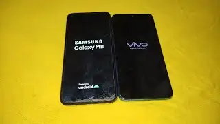 Samsung M11 vs Vivo v9 reboot speed test / v9, M11 Guess who win booting speed test / Mobile fun