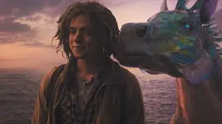 Tyson Shows Percy Who's The Favourite Son When Poseidon Summons A Hippocampus For Him