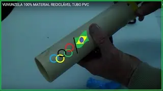 COMO FAZER UMA VUVUNZELA COM MATERIAL RECICLÁVEL