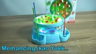 Bermain dan belajar#2. Menangkap ikan dan memancing.. bagus untuk latihan motorik