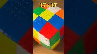 Rubik’s Cubes 1x1 - 19x19
