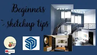 7 Rules to become a SketchUp superhero if  you've just started  #beginners #sketchup