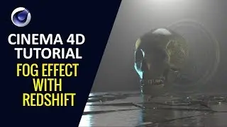 Fog Effect with Redshift - Cinema 4D Tutorial