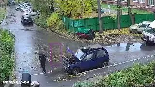 🫡 Пенсионер в Щелково услышал крик о помощи, он быстро среагировал и увидел убегающего мигранта — 🙏