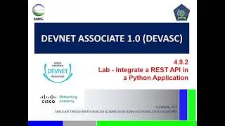 Lab 4.9.2  Integrate a REST API in a Python Application - DevNet Associate 1.0 (DEVASC)