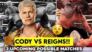 What If Roman Reigns vs Cody Rhodes?🤔 | 3 DREAM MATCHES!