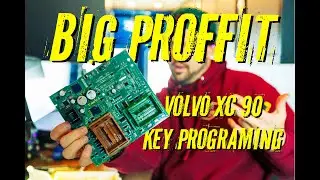 All Keys Lost | Volvo XC90 Smart Key Programming (2016–2021) | Autel IM608 Pro II + EEPROM + OBD