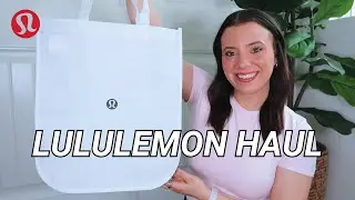 LULULEMON TRY-ON HAUL | new items for spring!