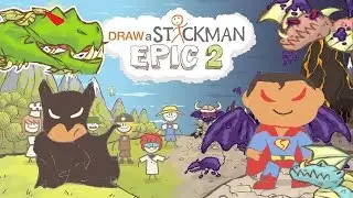BATMAN ALL BOSS FIGHT Draw a Stickman Epic 2