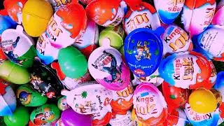 100 Yummy Kindar Egg Toys  Opening -A Lot Of Kindar joy chocolate Asmr !!