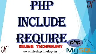 PHP include and require Tutorial 2020