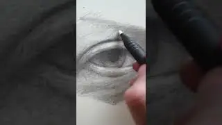Draw with Me ✏️ 👁 Pencil Drawing of the EYE from Start to Finish