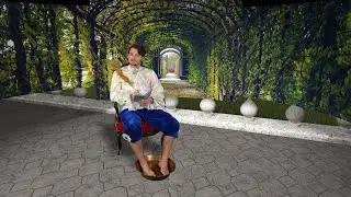 Людмила Баженова. "С райской птицей в перелеске..."