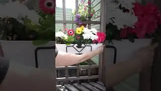 Подставка 203-001 под ящик с цветами 🌷 для уюта и эстетики 🌿 Вашей террасы, балкона или веранды 💛