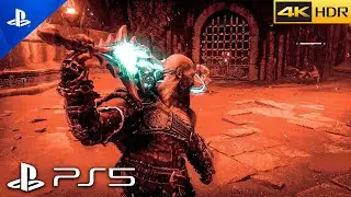 (PS5) Kratos BLADE OF OLYMPUS Gameplay | Realistic ULTRA Graphics [4K 60FPS HDR] God of War Valhalla