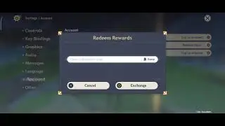 I found out how to redeem codes on Genshin Impact from other accounts as well