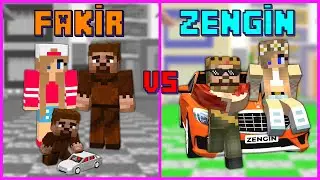 POOR FAMILY VS RICH FAMILY LIFE! 😱 - Minecraft
