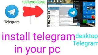 how to use telegram in desktop || how to use telegram in pc || how to use telegram in computer