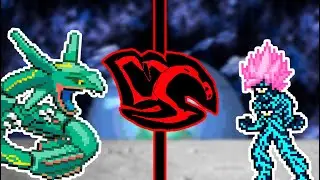 Rayquaza vs Boros sprite animation (Pokémon VS One Punch Man)