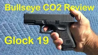 Glock 19 replica CO2 BB Pistol by Umarex Review and target shooting! (and rapid fire test)