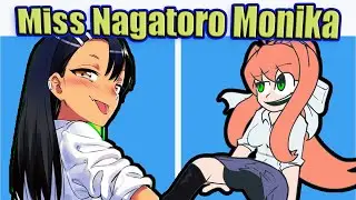 Friday Night Funkin Monika VS Miss Nagatoro | Funk!  FNF Mods HARD