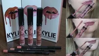 Kylie Jenner Lip Kit Swatches | Koko K, Candy K, Dolce K