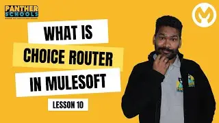 EP10: Introduction to Choice Router in @mulesoftvids & its use in Decision Making with @sfdcpanther