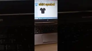 shirt 👕 symbol shortcut key in ms word 