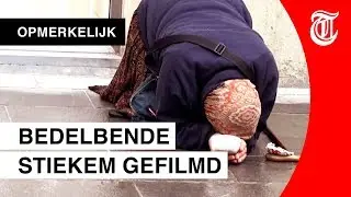 Bedelaar betrapt: uw geld gaat naar bier