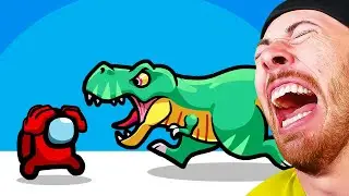 AMONG US BUT ITS DINOSAURS?! FUNNIEST CREWMATE ANIMATIONS!