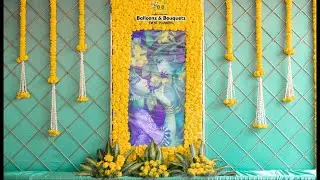 Suba's Haldi Ceremony | BNB Event Planners | Haldi Decor | Hosur | Bangalore