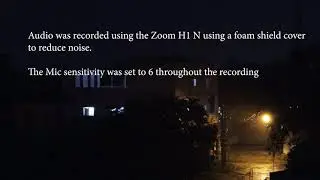 Sounds of Rain and Thunder | Canon M50 Mark II and Zoom H1N