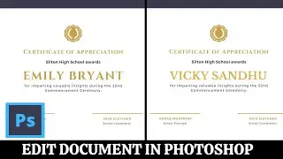 How to Edit Any Document in Adobe Photoshop in 2022