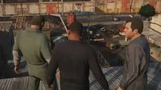 Grand Theft Auto V официальное видео геймплея