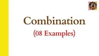 Combination || Combinations Examples || 