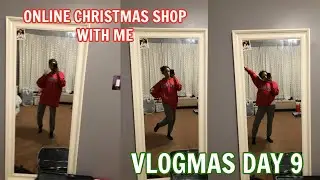 online christmas shopping | vlogmas day 9
