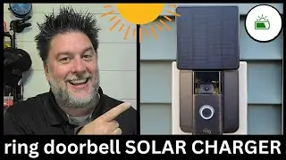 🌞🔋Ring doorbell SOLAR CHARGER 🌞🔋 solar charger  for your ring doorbell 🌞🔋