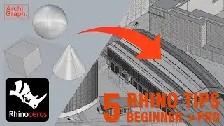 5 Rhino Tips and Tricks for Architecture Students
