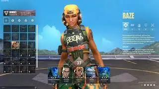 Valorant - Gameplay Part 1 Agent Raze [PC Riot Games]