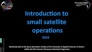 Introduction to small satellite operations