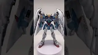 Re-Painting Gundam Wing Zero EW #gunplacustom #gunpla #gundam #shortvideo #gundamwing