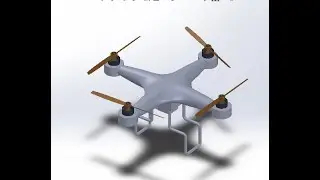 SolidWorks Tutorial – Designing a Custom Drone from Scratch