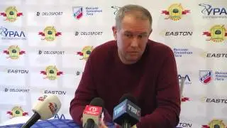 Пресс-конференция главного тренера ХК "Липецк" Андрея Лунева по итогам сезона-2014/2015 (часть 2)