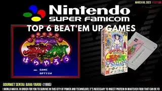 Top 6 Best Beat 'Em Ups (SUPER FAMICOM) Games