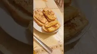 Окрошка на квасе, бутерброды с жареным тофу😋🥣😺 #еда #food