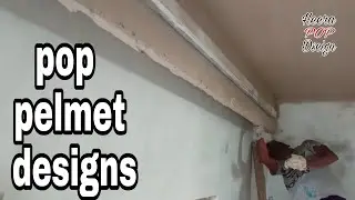 pop pelmet designs/pelmet/ marking pelmet design/permit kaise banate hain/pop pelmet/POP design work